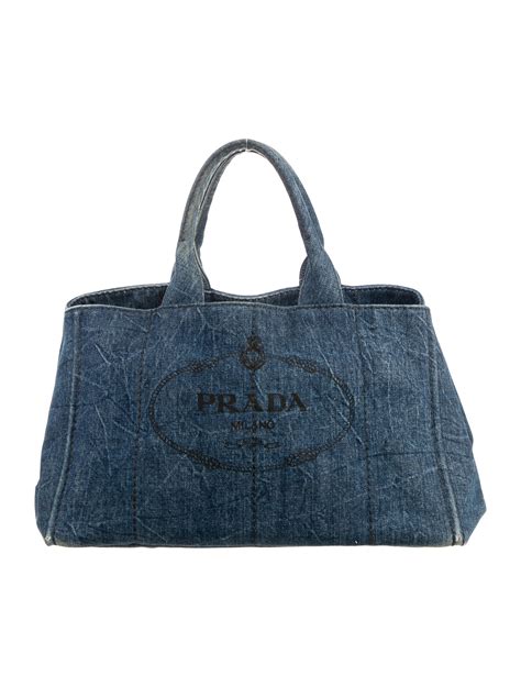 mens prada tote|prada denim tote.